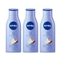 Crema Corporal NIVEA Soft Milk (Piel Seca) - Frasco 400ml (x3)
